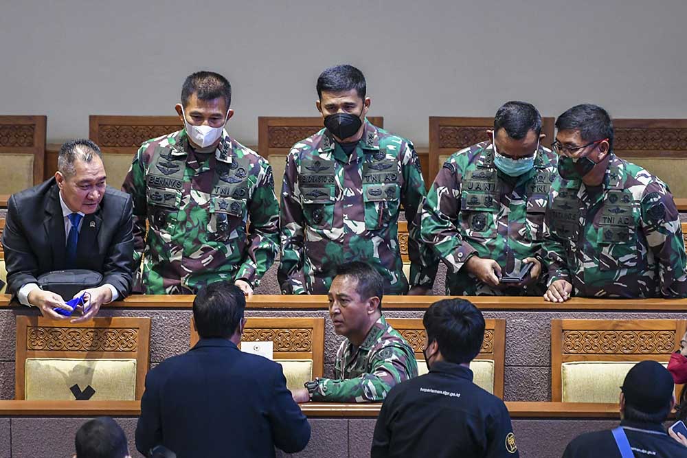 DPR Tetapkan Jenderal TNI Andika Perkasa Sebagai Panglima TNI 