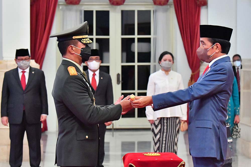 Pelantikan Panglima TNI