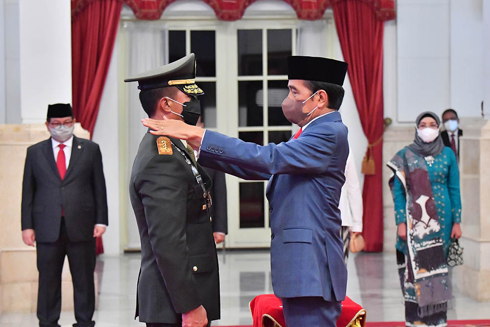 Pelantikan Panglima TNI