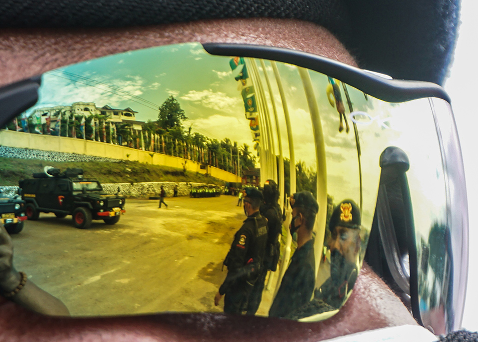 Pengamanan Pembukaan Peparnas XVI Papua