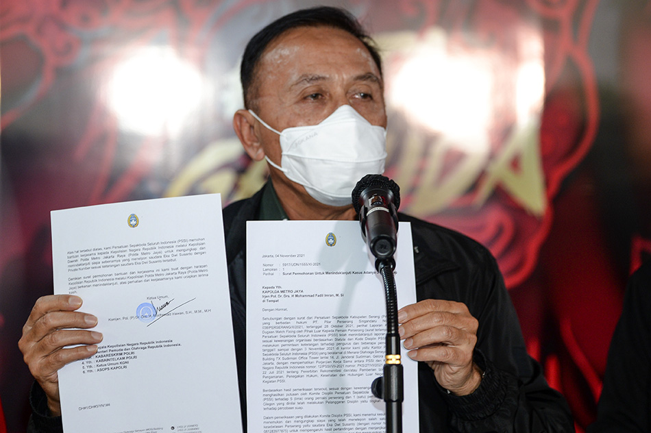 PSSI Laporkan Peserang ke Polisi