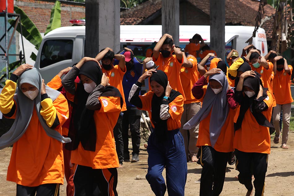 Simulasi Penanganan Bencana di  Banyuwangi
