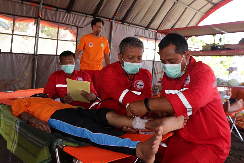 Simulasi Penanganan Bencana di  Banyuwangi