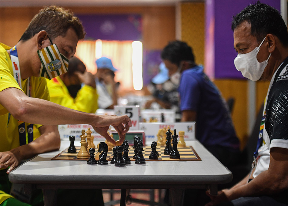 Pertandingan Catur Cepat Putra TRW Peparnas 