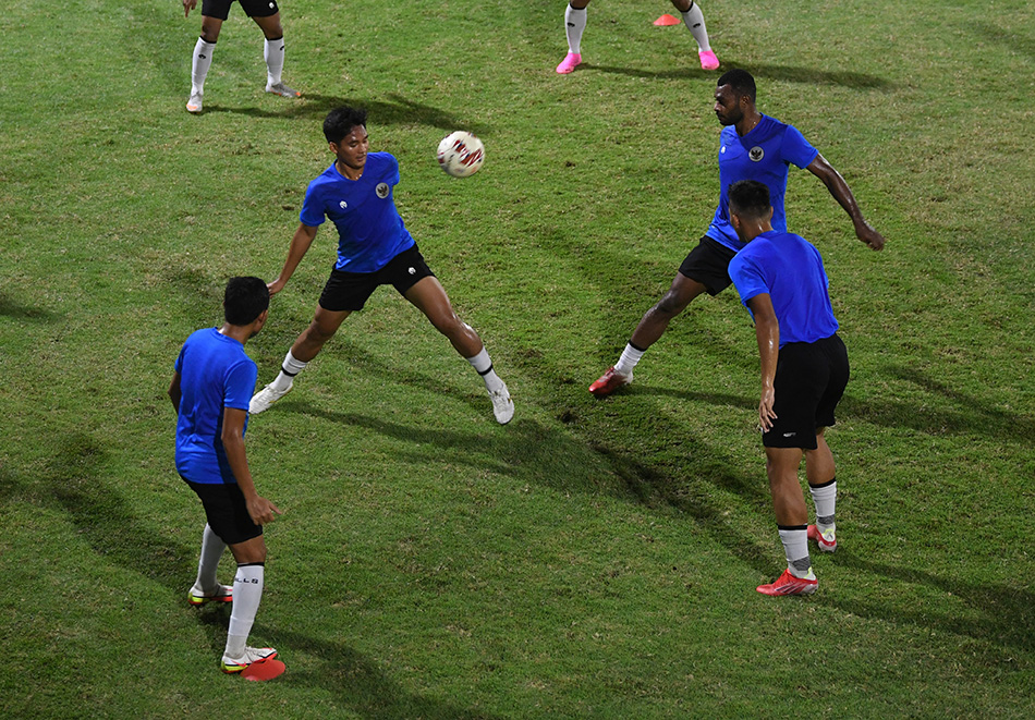 Latihan Timnas Indonesia
