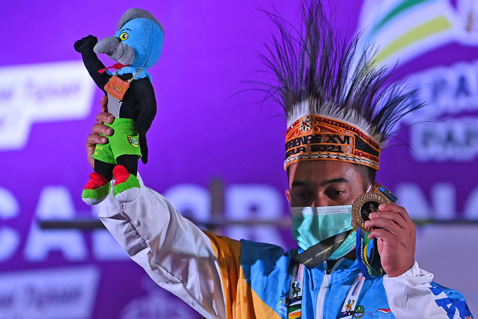  Final Angkat Berat 59 Kg Putra Peparnas