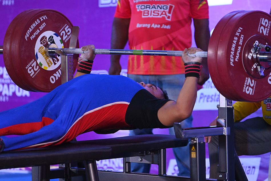  Final Angkat Berat 59 Kg Putra Peparnas