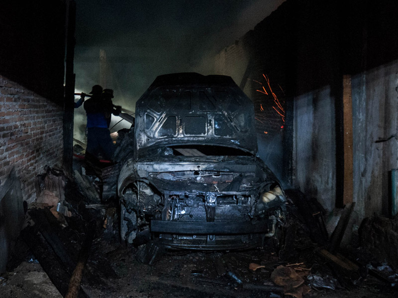 Kebakaran Di Pemukiman Padat Penduduk