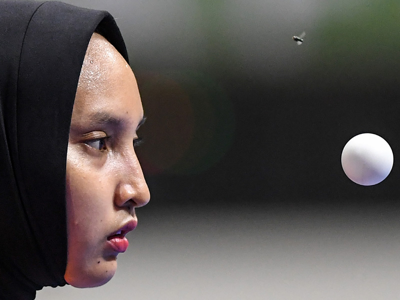 Juara Tenis Meja Putri Klasifikasi T10