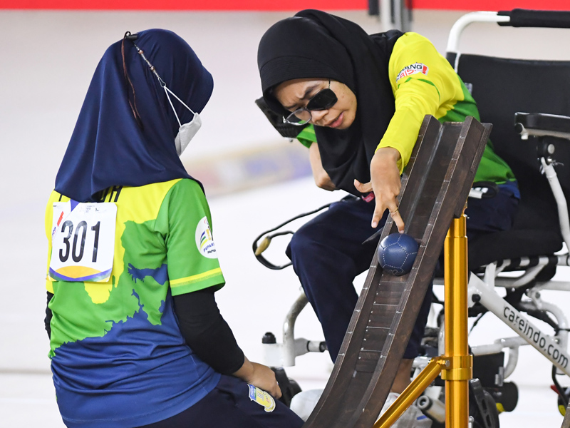 Atlet Boccia Papua Suci Kirana Raih Emas Boccia BC3