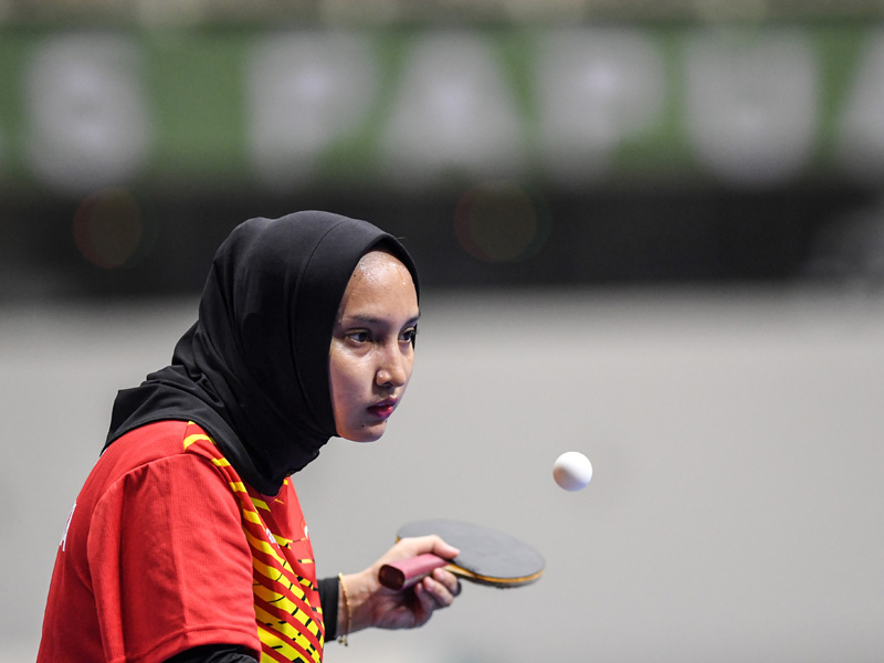 Juara Tenis Meja Putri Klasifikasi T10