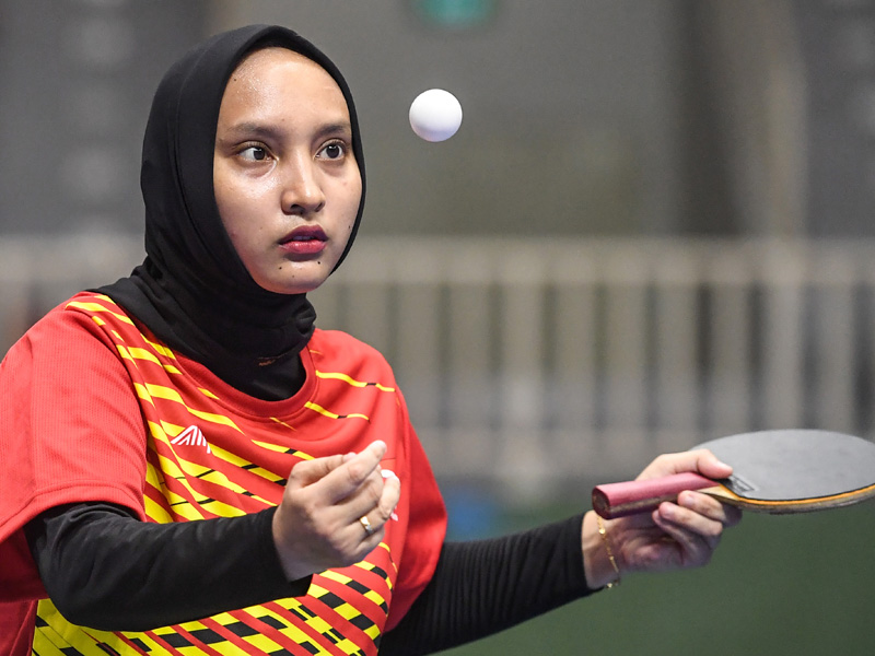 Juara Tenis Meja Putri Klasifikasi T10