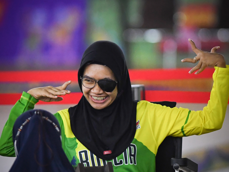 Atlet Boccia Papua Suci Kirana Raih Emas Boccia BC3