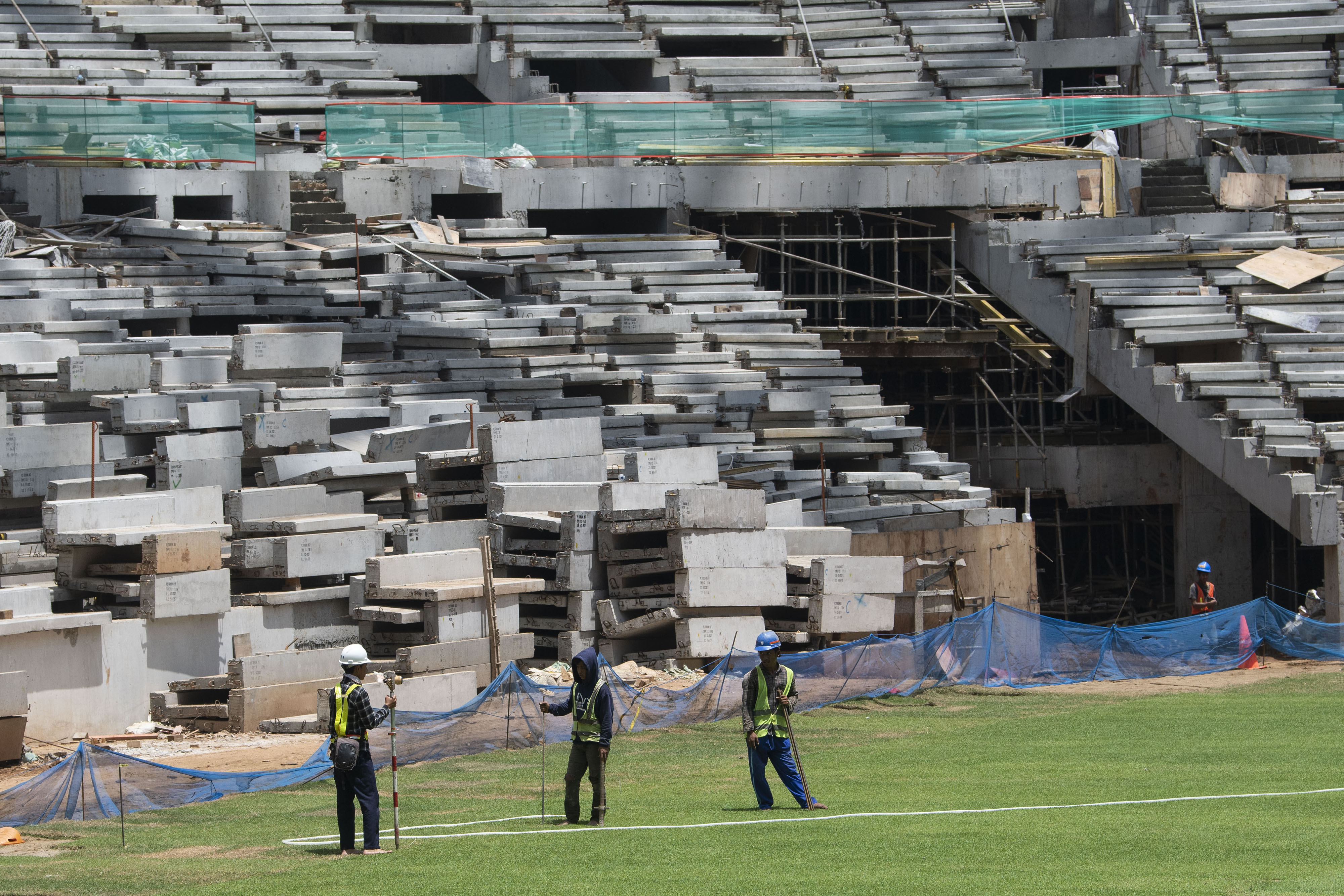 Perkembangan Pembangunan Jakarta International Stadium