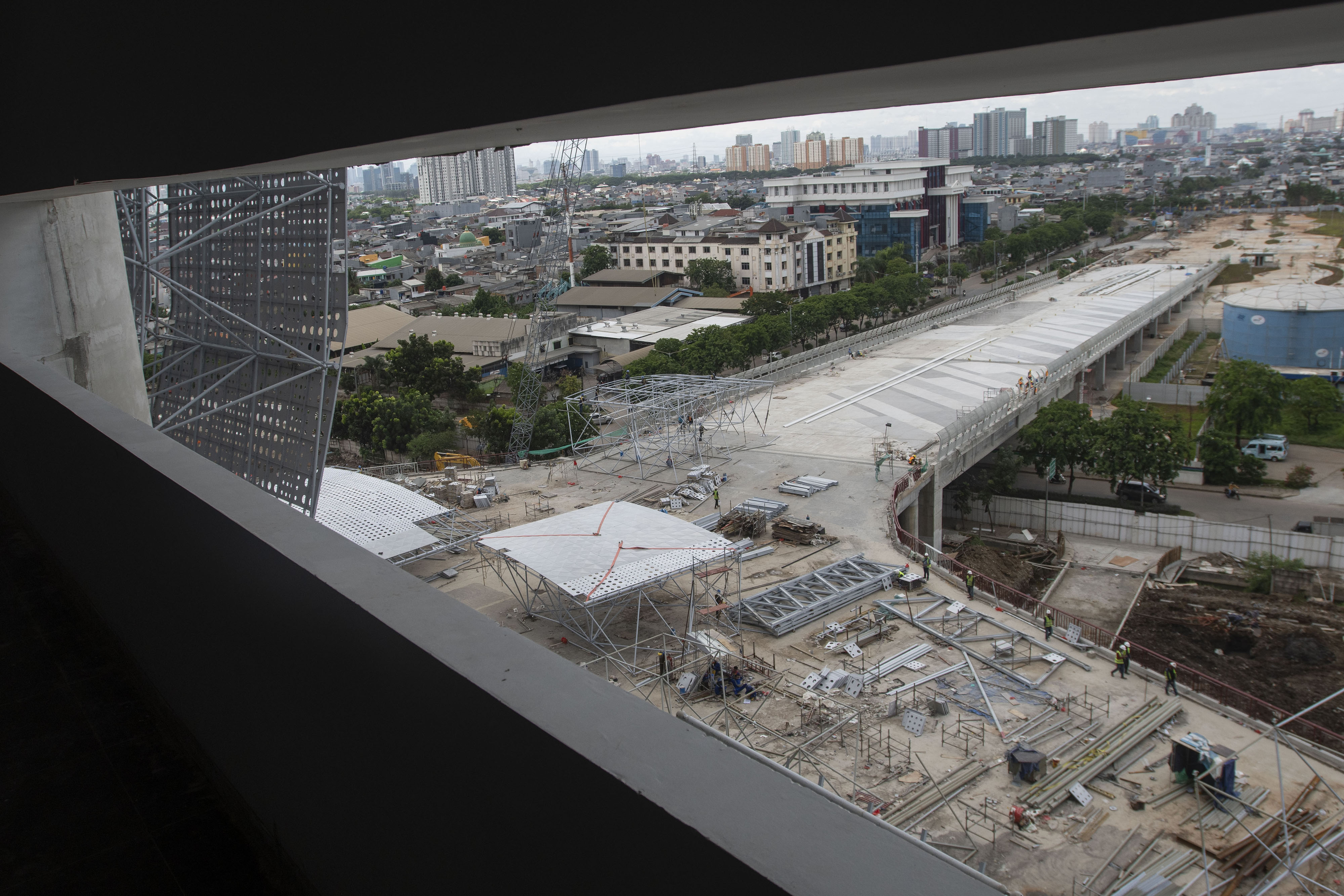 Perkembangan Pembangunan Jakarta International Stadium