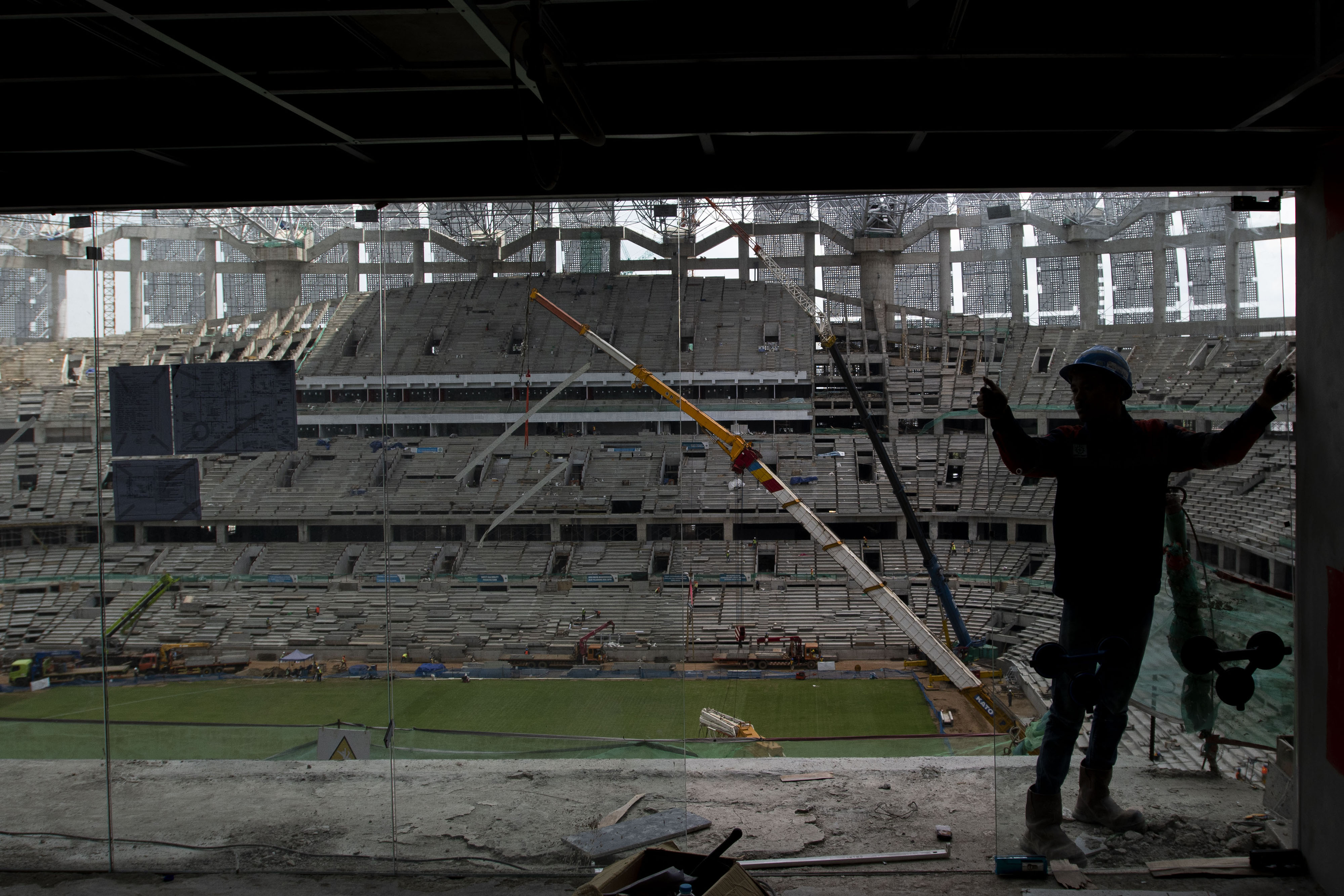 Perkembangan Pembangunan Jakarta International Stadium