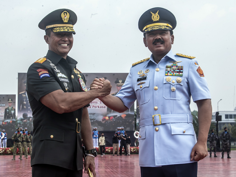 Serah Terima Jabatan Panglima TNI