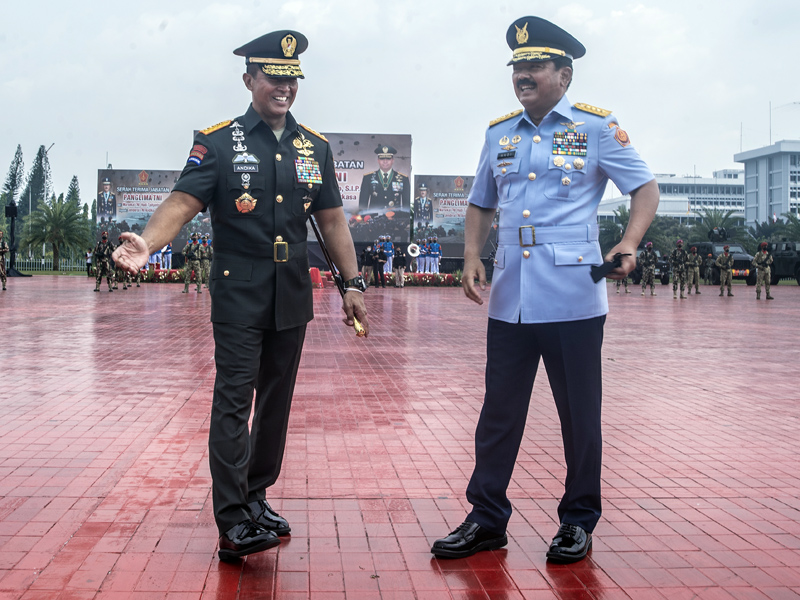 Serah Terima Jabatan Panglima TNI