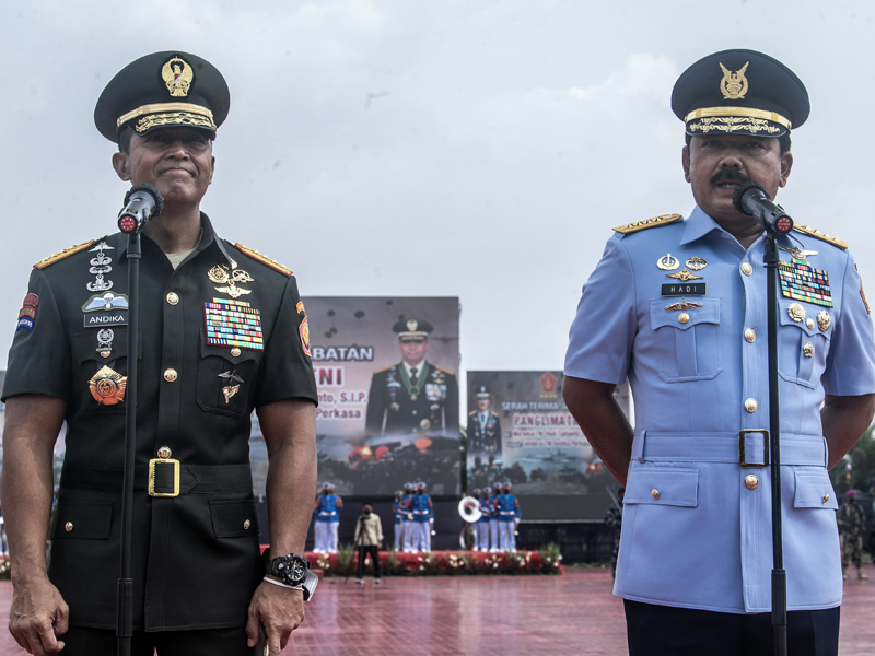 Serah Terima Jabatan Panglima TNI