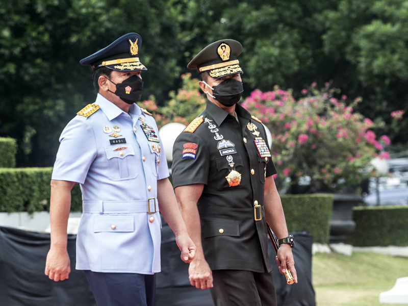 Serah Terima Jabatan Panglima TNI