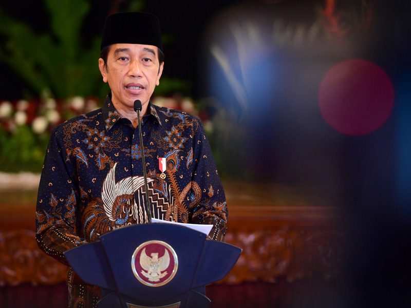 Presiden Hadiri Milad ke-109 Muhammadiyah Secara Daring