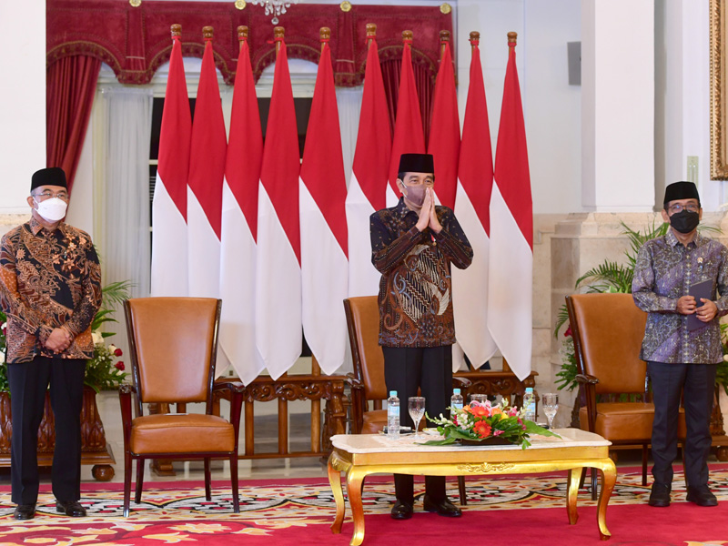 Presiden Hadiri Milad ke-109 Muhammadiyah Secara Daring