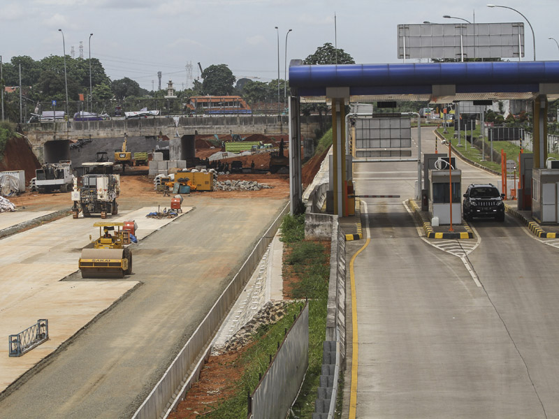 Progres Pembangunan Tol Cijago Seksi 3