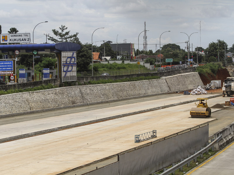 Progres Pembangunan Tol Cijago Seksi 3