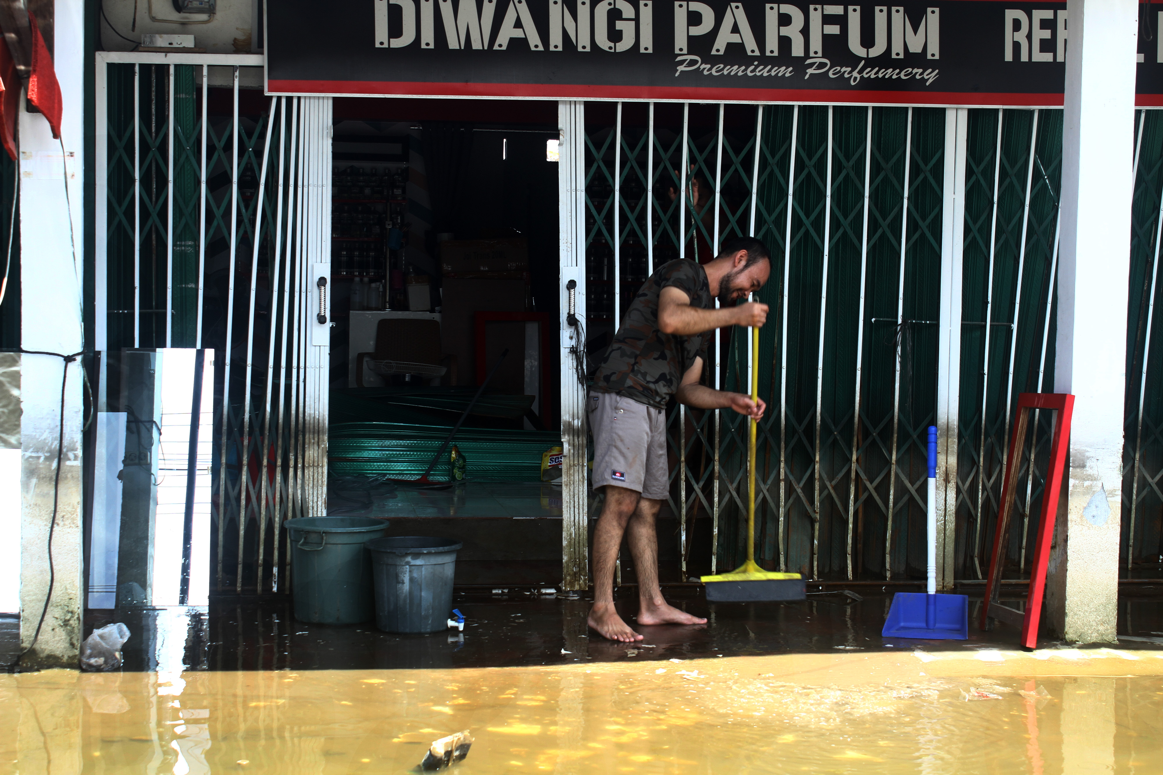 Banjir di Sintang Mulai Surut