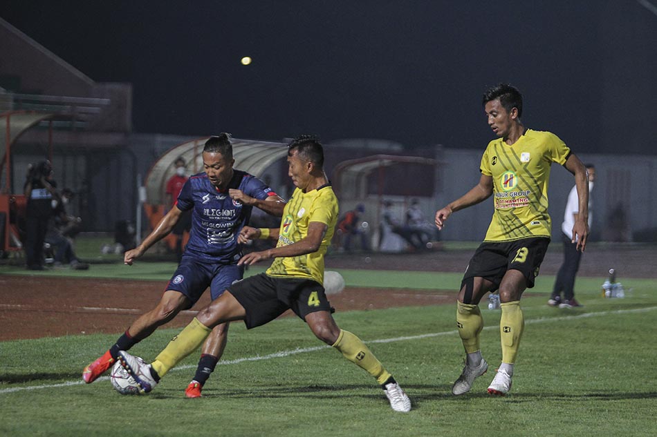 Arema FC menang atas Barito Putera