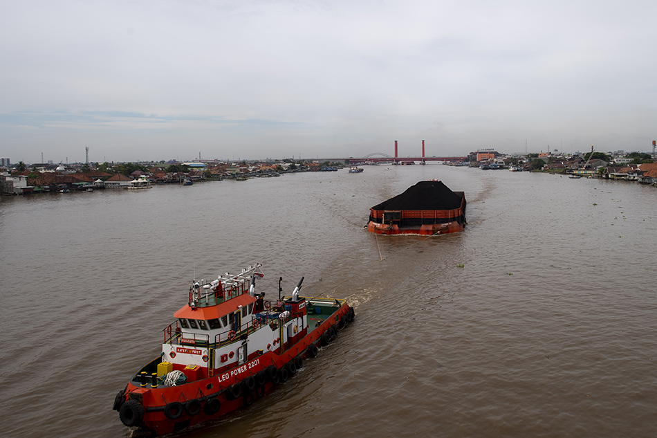Retribusi Angkutan Batu Bara di Sungai Musi 