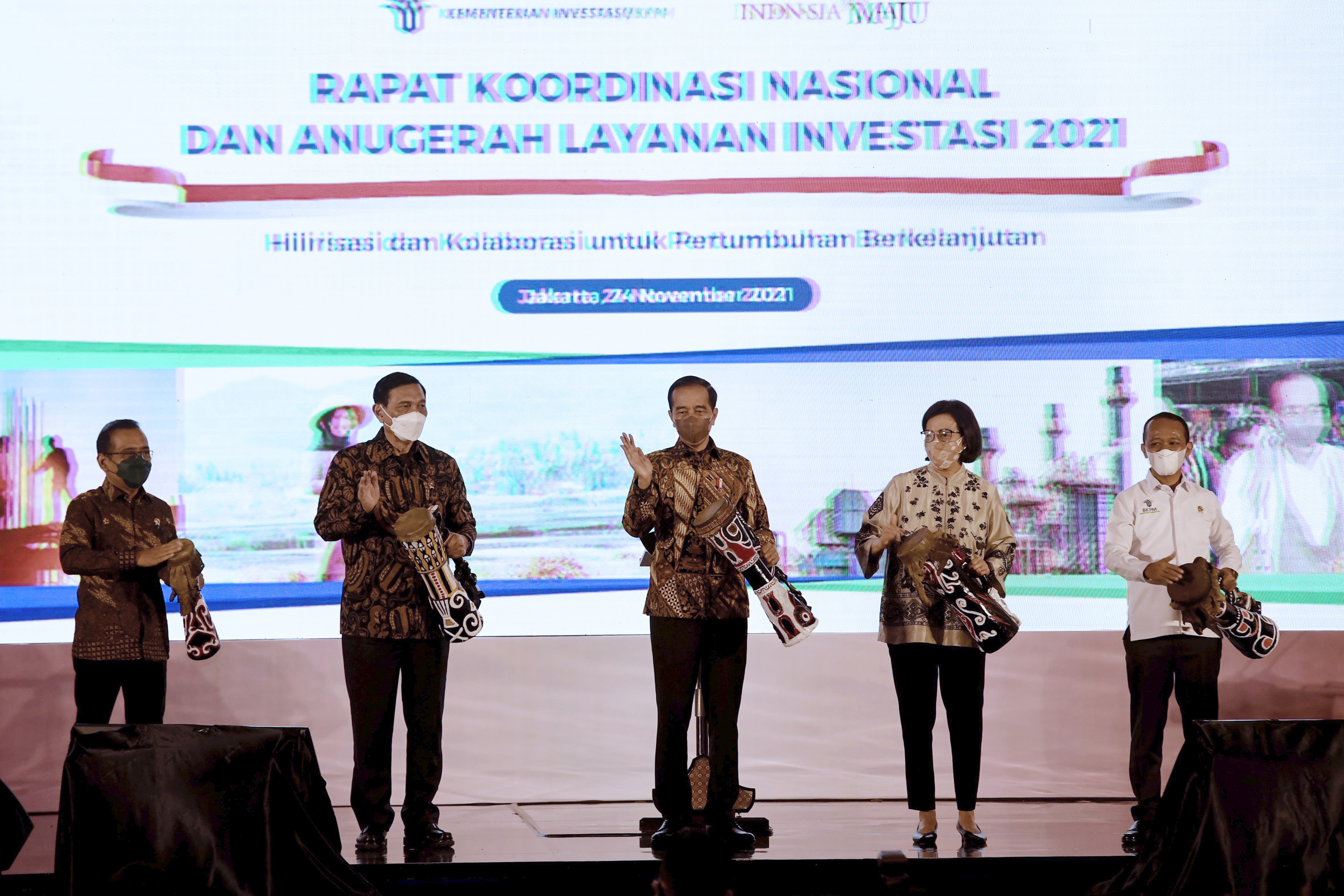 Rakornas dan Anugerah Layanan Investasi 2021