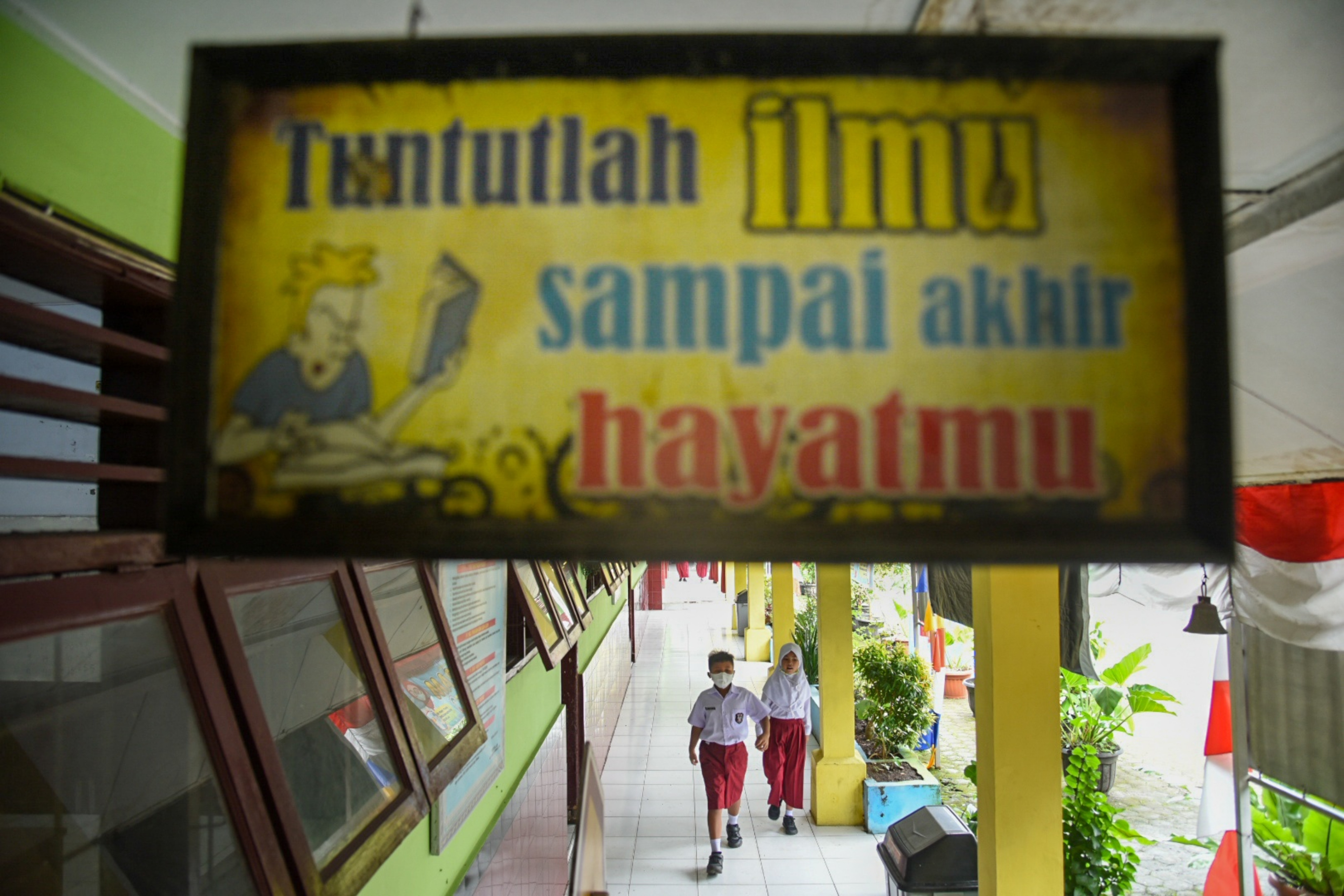 Pelaksanaan PTM Tingkat SD di Medan