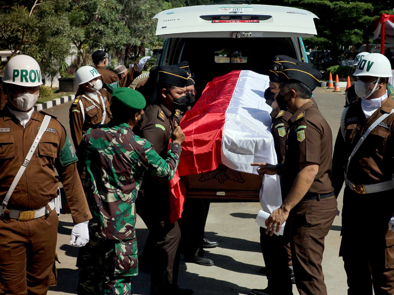 Pemindahan Makam Jaksa Agung Pertama Republik Indonesia
