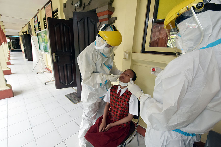 Kasus Covid-19 di Bali Terus Menurun 
