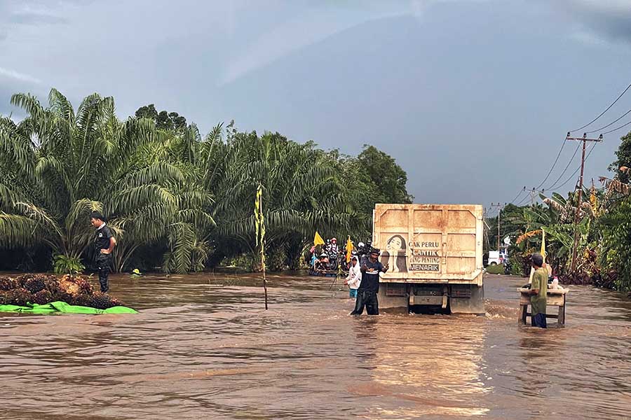 Kalimantan Barat Bagian Hulu Terendam Banjir 