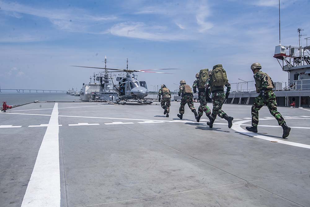 Latihan Operasi Kontra Teror Maritim
