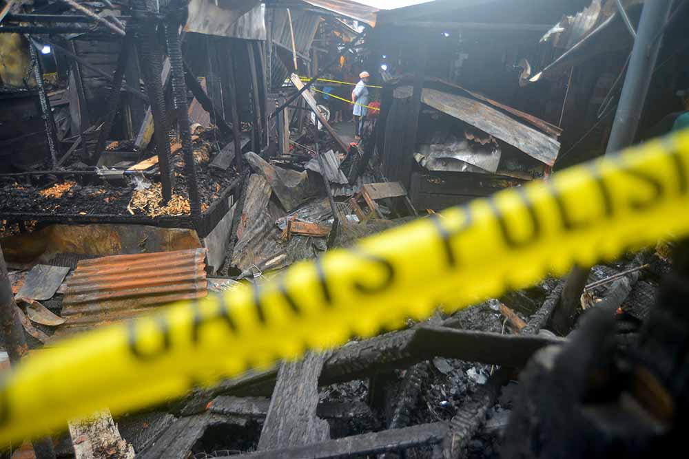 Pascakebakaran Pasar Bawah Bukittinggi