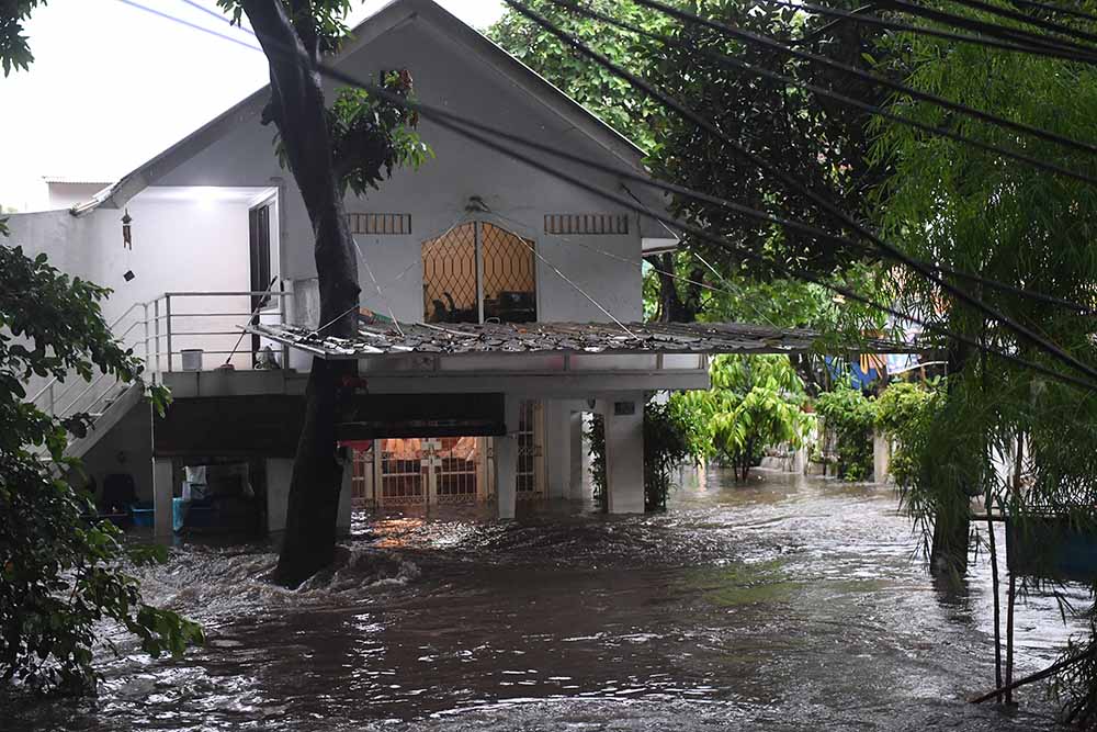 Pela Mampang Kembali Kebanjiran