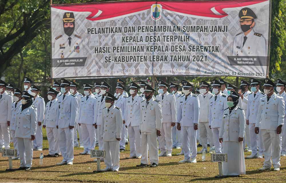 Pelantikan Serentak Kepala Desa se-Kabupaten Lebak