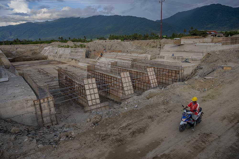 Proyek Pengendali Banjir di Sigi