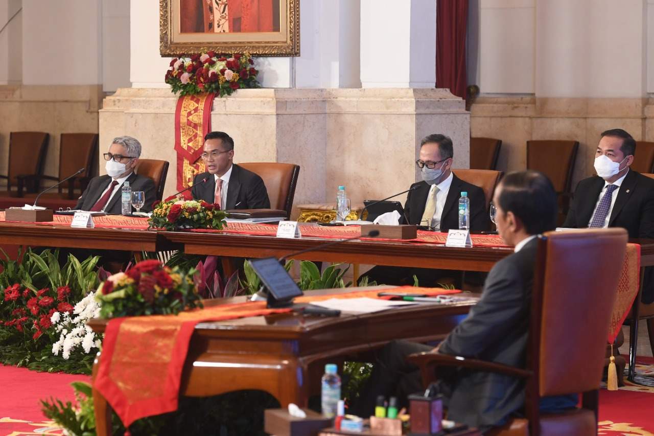 Presiden Joko Widodo Melakukan Dialog Dengan Pimpinan Negara Anggota APEC dan Anggota ABAC