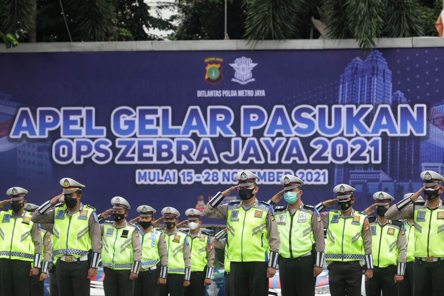 Apel Gelar Pasukan Operasi Zebra Jaya 2021