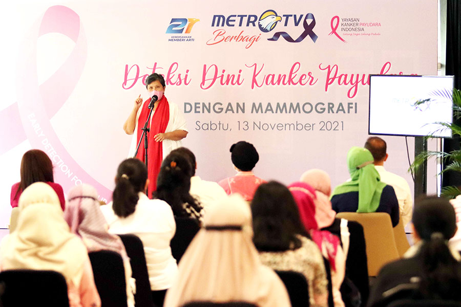 Metro TV Berbagi Deteksi Dini Kanker Payudara dengan Metode Mammografi