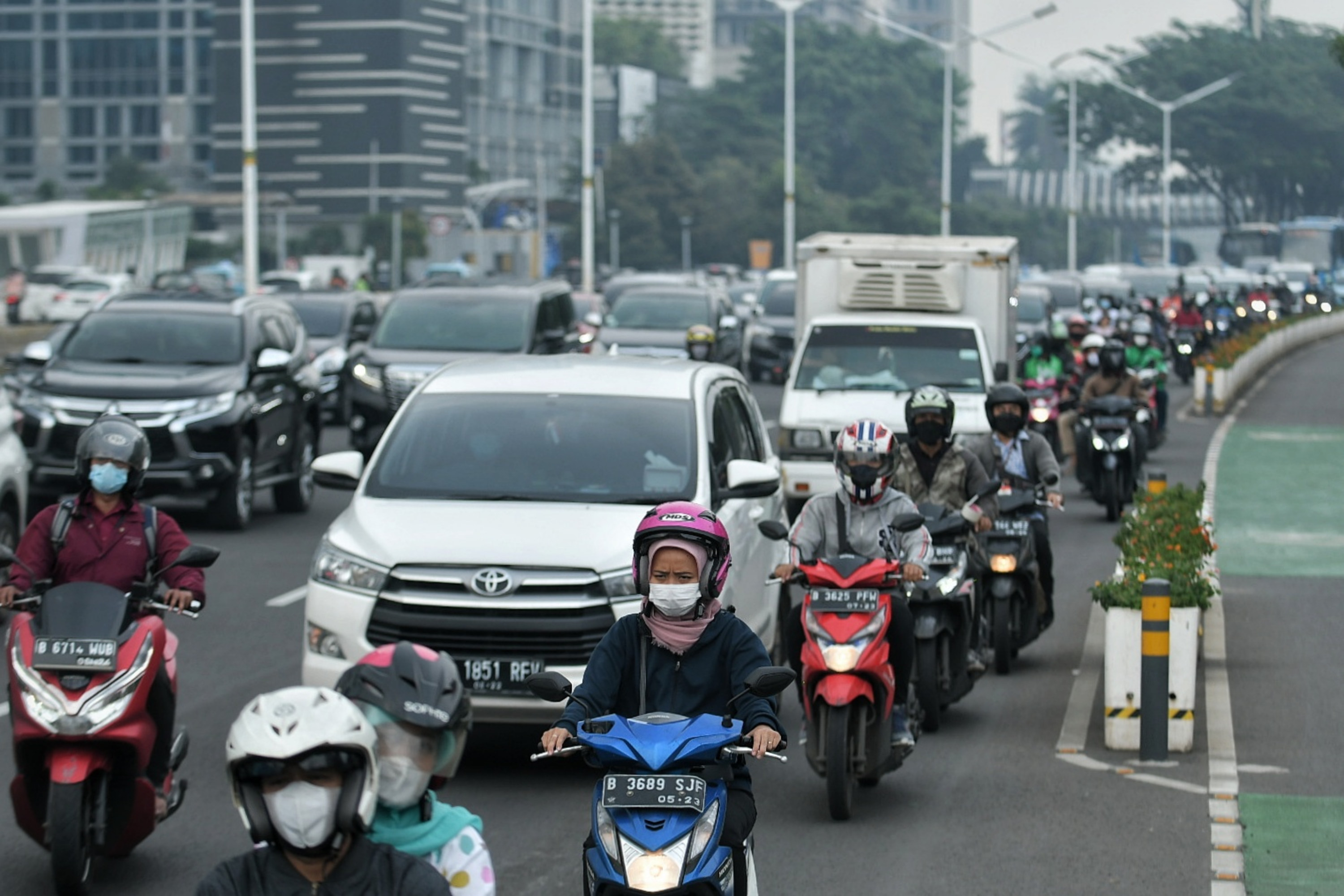 Hari Terakhir Penerapan PPKM level 2 di Jakarta