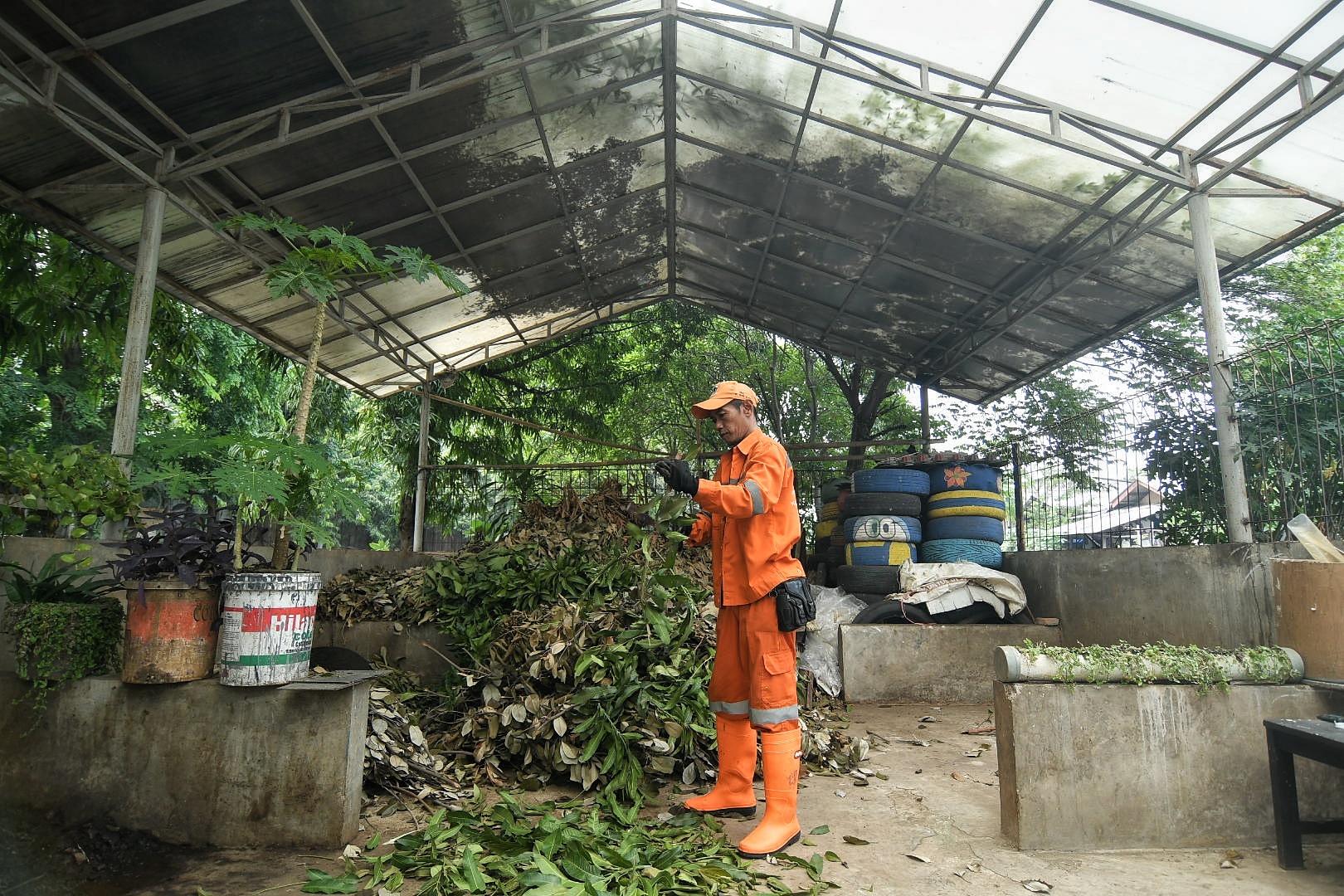 Pupuk Kompos dari Sampah Organik