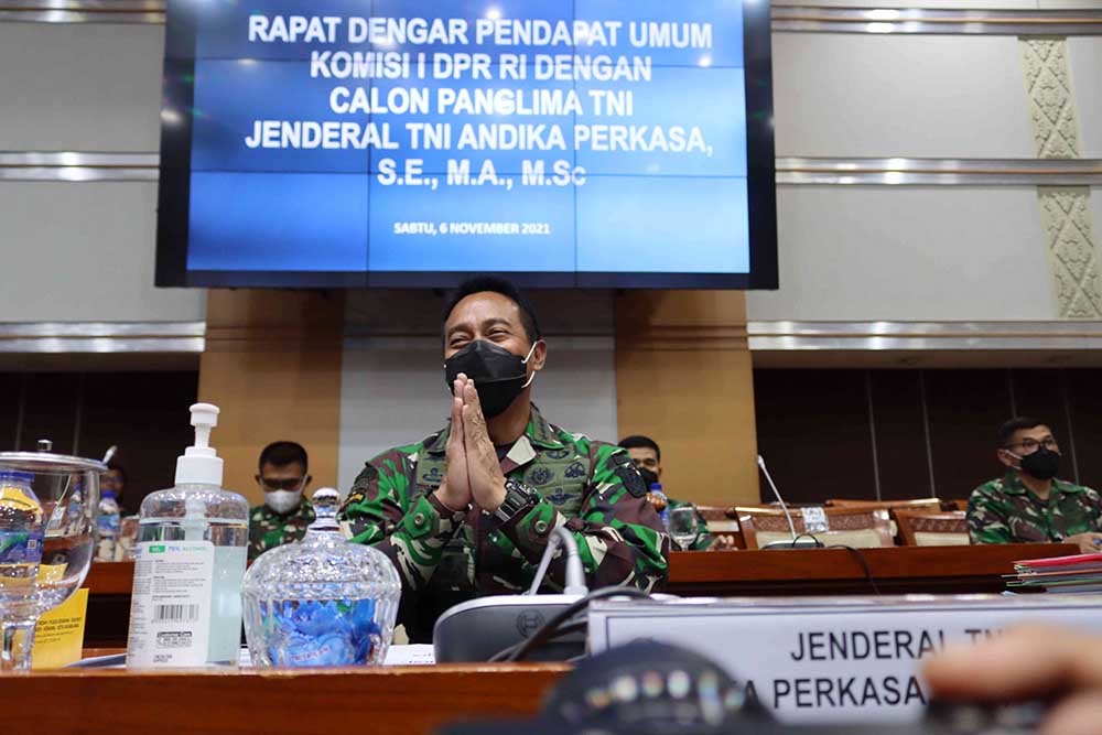 Uji Kelayakan dan Kepatutan CalonPanglima TNI