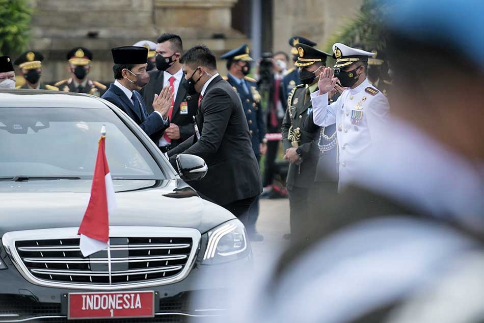  Upacara Peringatan Hari Pahlawan di TMP Kalibata 
