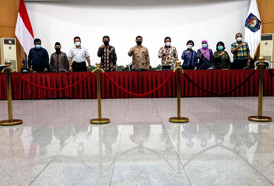 Pengumuman 629 calon Anggota KPU dan Bawaslu