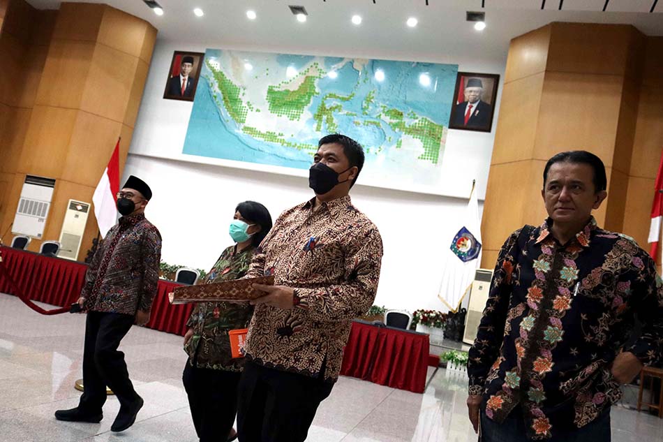 Pengumuman 629 calon Anggota KPU dan Bawaslu